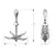 Galvanized Steel Grapnel Anchor - 3.2kg, Weight, kg: 3.2, 2 image Galvanized Steel Grapnel Anchor - 3.2kg, Weight, kg: 3.2, 2 image