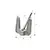 Ancre de style Hall - 10kg, Poids, kg: 10, 2 image Ancre de style Hall - 10kg, Poids, kg: 10, 2 image