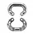 Stainless Steel Chain Quick Link with Pins - 10mm, Chain  diameter, mm: 10