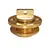 Brass Water Drain Socket - Ø37mm, Diameter, mm: 37 Brass Water Drain Socket - Ø37mm, Diameter, mm: 37