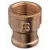 Douille de réduction en bronze F-F - 3/4'' à 1/2'', Fil de discussion: 3/4"-1/2" Douille de réduction en bronze F-F - 3/4'' à 1/2'', Fil de discussion: 3/4"-1/2"