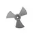 Hélice pour propulseur CT35/45 - 3 lames, 2 image Hélice pour propulseur CT35/45 - 3 lames, 2 image