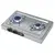 Unité de plaque de cuisson en inox - 2 brûleurs Unité de plaque de cuisson en inox - 2 brûleurs