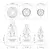 Collier de renforcement de valve - 1/2-3/4-1, Connection: 1/2-3/4-1", 2 image Collier de renforcement de valve - 1/2-3/4-1, Connection: 1/2-3/4-1", 2 image
