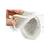 Conteneur rond blanc, 2 image Conteneur rond blanc, 2 image