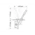 Gusher Urchin Thru Deck Hand Pump - 55L/min, 2 image Gusher Urchin Thru Deck Hand Pump - 55L/min, 2 image