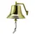 Cloche de navire en laiton poli approuvée - 100mm Cloche de navire en laiton poli approuvée - 100mm