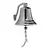 Cloche de navire en laiton chromé - 175mm, Diamètre, mm: 175 Cloche de navire en laiton chromé - 175mm, Diamètre, mm: 175