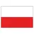 Drapeau de la Pologne - 40x60cm, Dimensions, cm: 40x60 Drapeau de la Pologne - 40x60cm, Dimensions, cm: 40x60
