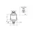 Capteur de pression d'huile moteur - 5 bars - 1/8-27 NPTF - Avec alarme à 0,8 bar, Max pressure, mbar: 5, Fil de discussion: 1/8" - 27 NPTF, 2 image Capteur de pression d'huile moteur - 5 bars - 1/8-27 NPTF - Avec alarme à 0,8 bar, Max pressure, mbar: 5, Fil de discussion: 1/8" - 27 NPTF, 2 image