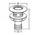 Chromed Brass Through-hull - 1"1/2 x 85mm, Thread: 1"1/2, 2 image Chromed Brass Through-hull - 1"1/2 x 85mm, Thread: 1"1/2, 2 image