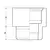 Brass Extension - 3/4" x 40mm, H, mm: 40, Thread: 3/4", 2 image Brass Extension - 3/4" x 40mm, H, mm: 40, Thread: 3/4", 2 image