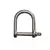 Extralarge D Shackle - diameter 8mm, Diameter, mm: 8 Extralarge D Shackle - diameter 8mm, Diameter, mm: 8