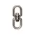 AISI 316 Swivel Shackle Eye/Eye - diameter 10mm, Diameter, mm: 10 AISI 316 Swivel Shackle Eye/Eye - diameter 10mm, Diameter, mm: 10