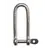 Manille lyre à axe imperdable, diamètre 6mm, Diamètre, mm: 6 Manille lyre à axe imperdable, diamètre 6mm, Diamètre, mm: 6
