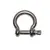 AISI 316 Bow Shackle - diameter 6mm, Diameter, mm: 6 AISI 316 Bow Shackle - diameter 6mm, Diameter, mm: 6