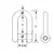 Goupille à œil en D à tête plate - diamètre 6mm, Diamètre, mm: 6, 3 image Goupille à œil en D à tête plate - diamètre 6mm, Diamètre, mm: 6, 3 image
