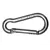 AISI 316 Kong Carabiner with Asymmetric Opening - diameter 10mm, Diameter, mm: 10 AISI 316 Kong Carabiner with Asymmetric Opening - diameter 10mm, Diameter, mm: 10