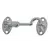 Double Swivel Doorstop Hook - 80mm, Length, mm: 80