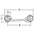Inox Doorstop Hook - 119mm, Length, mm: 119, 2 image Inox Doorstop Hook - 119mm, Length, mm: 119, 2 image
