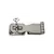 Hasp and Staple with swivel eye for padlock, 2 image Hasp and Staple with swivel eye for padlock, 2 image