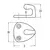 Inox hook, 3 image Inox hook, 3 image