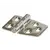 Mirror Polished S.S. Reversed Hinge - 59x40mm, Model: Reversed Mirror Polished S.S. Reversed Hinge - 59x40mm, Model: Reversed