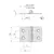 Mirror polished S.S. hinge - 60x39mm, 2 image Mirror polished S.S. hinge - 60x39mm, 2 image