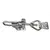 Dispositif de fixation de porte anti-bruit réglable Dispositif de fixation de porte anti-bruit réglable