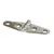 Mirror polished S.S. hinge - 100x30mm