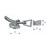 Dispositif de fixation de porte anti-bruit réglable, 2 image Dispositif de fixation de porte anti-bruit réglable, 2 image