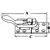 Fastener with padlock eye, 2 image Fastener with padlock eye, 2 image