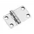 Mirror polished S.S. hinge - 58x37mm Mirror polished S.S. hinge - 58x37mm