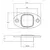 Inox 316 Door Stopper - South Pole, Model: South, 3 image Inox 316 Door Stopper - South Pole, Model: South, 3 image