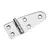 Mirror Polished S.S. Hinge - 100x40mm Mirror Polished S.S. Hinge - 100x40mm