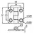 S.S. Hinge with cover - 36x37mm, 2 image S.S. Hinge with cover - 36x37mm, 2 image