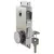 Left Rim Door Lock - 110x43mm, Model: Left Left Rim Door Lock - 110x43mm, Model: Left