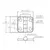 S.S. Hinge with cover - 36x37mm, 3 image S.S. Hinge with cover - 36x37mm, 3 image