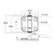 S.S. Hinge with integrated cover - 39x41mm, 4 image S.S. Hinge with integrated cover - 39x41mm, 4 image