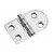 Mirror polished S.S. hinge - 67x40mm Mirror polished S.S. hinge - 67x40mm