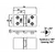 Charnière plate - 70x35mm, 2 image Charnière plate - 70x35mm, 2 image