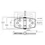 S.S. Hinge with integrated cover - 39.6x78mm, 4 image S.S. Hinge with integrated cover - 39.6x78mm, 4 image
