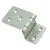 Charnière décalée en acier inoxydable poli miroir - 20x20/35x20mm - 15mm Charnière décalée en acier inoxydable poli miroir - 20x20/35x20mm - 15mm