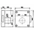 Rim door locks - 60x53mm, 2 image Rim door locks - 60x53mm, 2 image