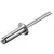 Rivet diameter 4mm - 16mm, Length, mm: 16 Rivet diameter 4mm - 16mm, Length, mm: 16