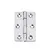 Mirror polished S.S. hinge - 50x76,5mm Mirror polished S.S. hinge - 50x76,5mm