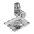 Chromed Brass Double Articulated Base Chromed Brass Double Articulated Base