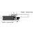 Trappe en aluminium - 828x428mm, Dimensions, mm: 828x428, 2 image Trappe en aluminium - 828x428mm, Dimensions, mm: 828x428, 2 image