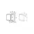 Trappe de rangement - 397x356x240mm, 2 image Trappe de rangement - 397x356x240mm, 2 image