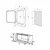 Storage Hatch with Removable Top - 270x373x190mm, 2 image Storage Hatch with Removable Top - 270x373x190mm, 2 image